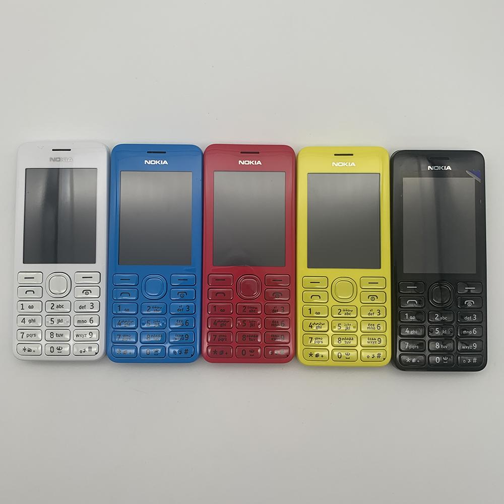 Восстановленный оригинальный мобильный телефон Nokia 2060 с двумя SIM-картами