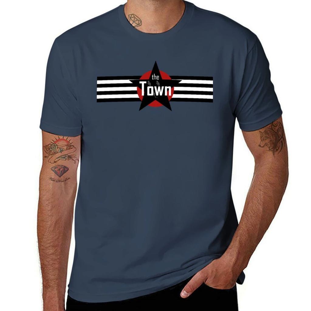 In Black And White  The Town TShirt man graphic t shirt essential t shirt TShirt