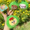 Crocodile Mini Earphone Bag Cute Animal Small Items Bag Portable Storage Bag Keychain  Children
