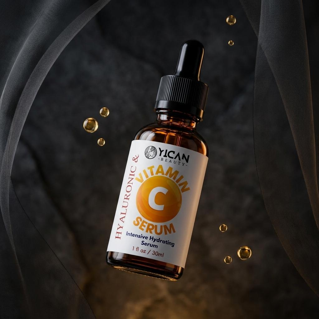 Vitamin C Serum Anti-Wrinkle Face Serum Hyaluronic Acid Vitamin E And Organic Anti-Aging Serum 30ml