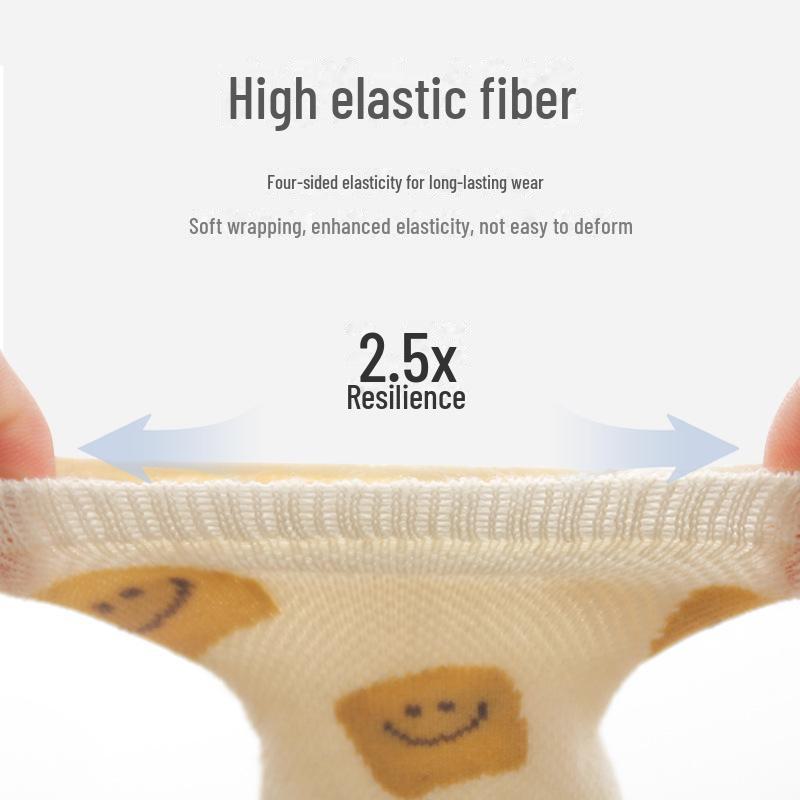 24 пары летних детских нескользящих носков для пола со свободным бесшовным дизайном для мальчиков и девочек