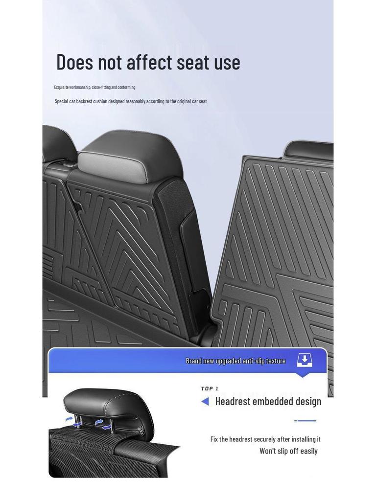 Индивидуальный ТПЭ коврик в багажник для моделей Wuling Xingguang 23/24 EV