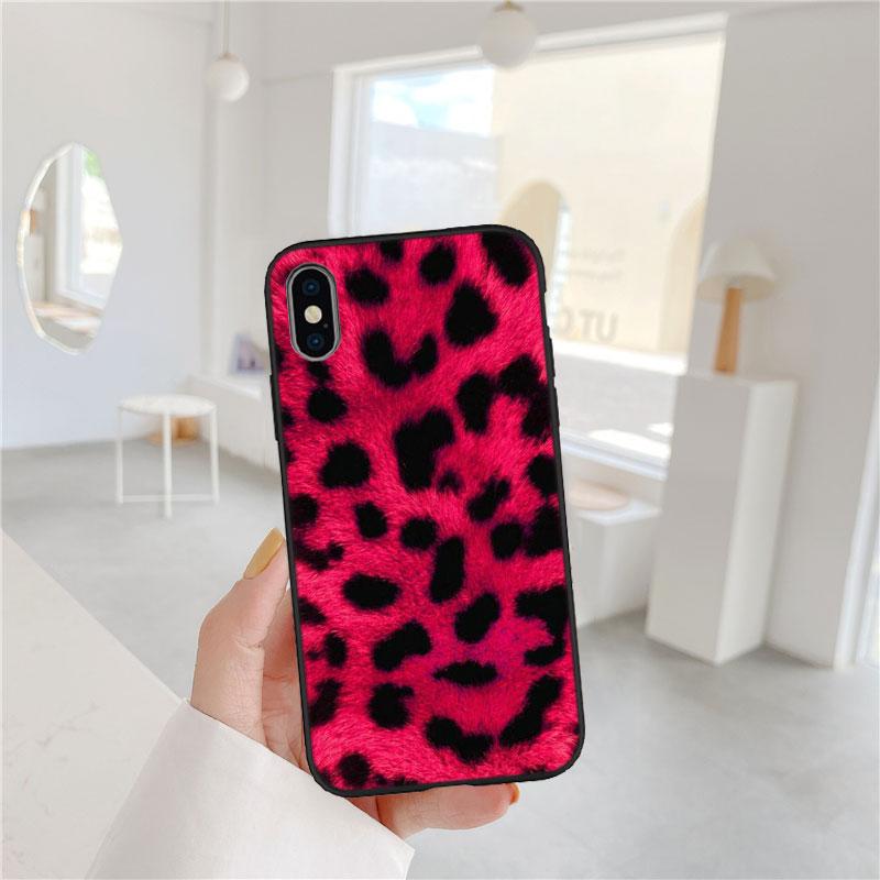 Розовый леопардовый чехол для телефона PP51 для Samsung Galaxy M06 M15 M16 M35 M55 M56 A36 A42 A50 A50S A51 A52 A32 A33 A05 A05S A06 A16 A20