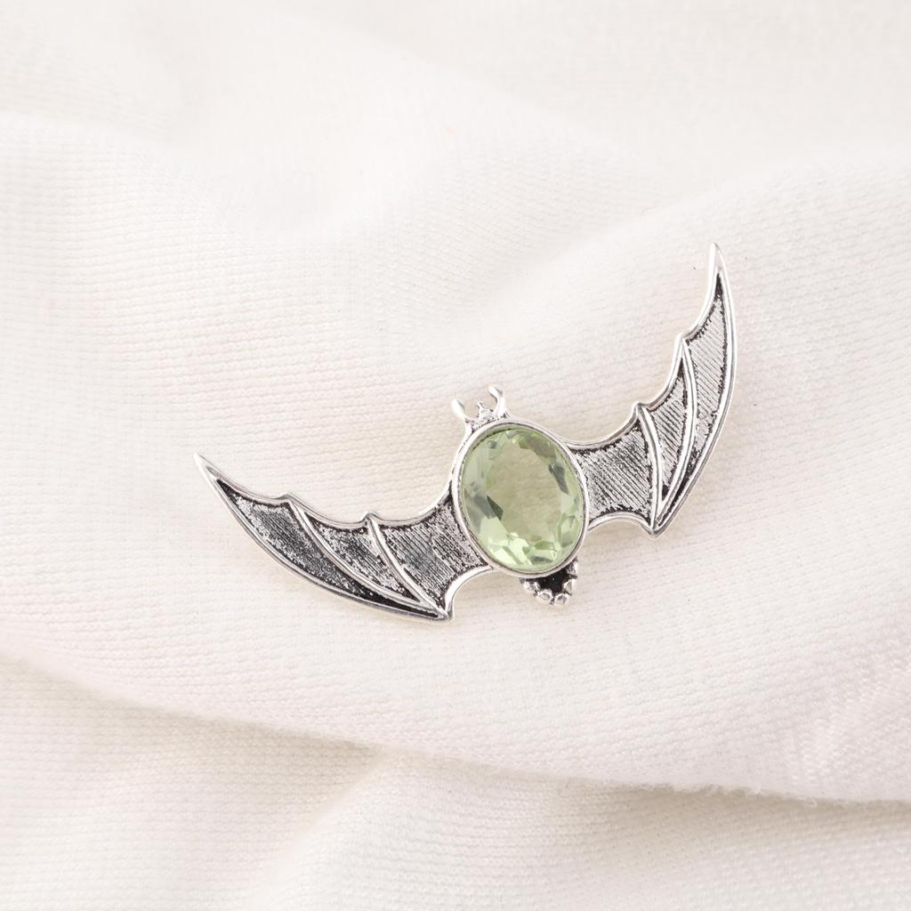 Green Amethyst Gemstone Jewelry, 925 Solid Sterling Silver Pendant, Adorable Amethyst Handmade Pendant Gift For Sister