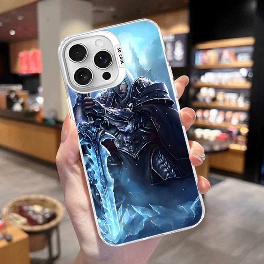 Web Game W-WarcraftS Phone Case For IPhone 16 15 14 13 12 11 Pro Max 17 Plus Colorful Cover