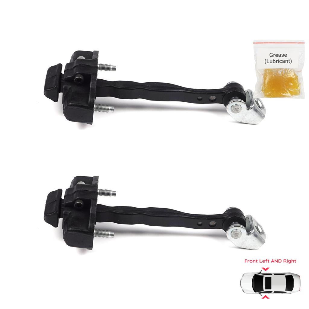 BDP831-1 2 Pieces Front Left AND Right Door Hinge Stop Check Strap Limiter for Ford Transit Courier Tourneo MK1 2014-2022 ET76A23500ABN