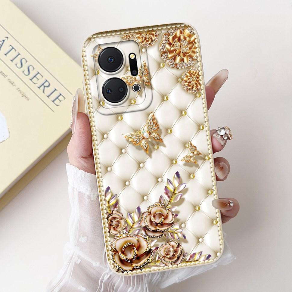 Роскошный painted чехол для Honor X7a 4G Case 2023 Силиконовый мягкий Fundas Чехол для телефона для Honor X7A X 7a HonorX7a Coque Capa