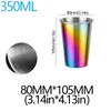 350/500ml 304 Stainless Steel Metal Cup Beer Cups Wine Coffee Household Office Bar Travel Camping Mugs Drinking Coffee Tea Mug