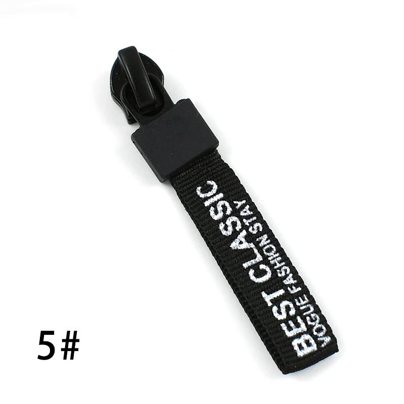 10-50 шт. 3# 5# 8# 10# Водонепроницаемые реверсивные слайдеры для нейлоновых молний, куртка, палатка, пуллер для молнии, головка, ремонт, швейные принадлежности