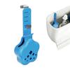 Toilet Tank Cleaning Tablet Holder Sturdy Adjustable Metal Hook Tool Free Install for Daily Bathroom Toilet Use
