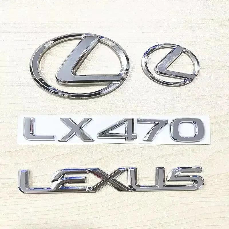 Suitable For Lexus Car Rear Trunk Badge Logo Car Steering Wheel Car Emblems Replacement LX470 Auto Accessories HD7