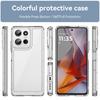 Для чехла Moto G75 Motorola Moto G75 Capas Противоударный Бронированный Бампер Задняя Прозрачный Цвет Прозрачный Для Fundas Moto G75 G 75