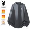 PLAYBOY Мужской свитшот свободного кроя с круглым вырезом
