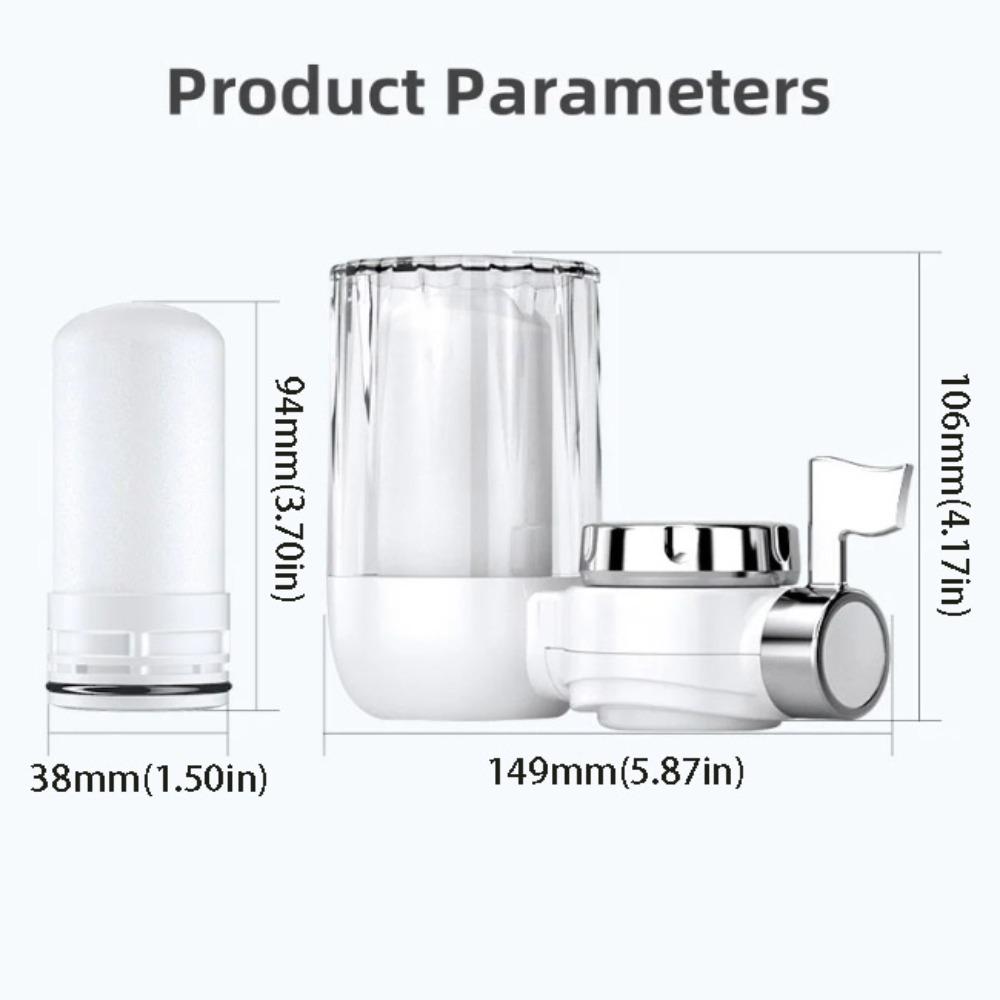 Моющийся фильтр для очистки воды на кран, бытовой