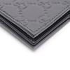 Used GUCCI Guccisima Bi-fold wallet 406924 leather Black Used Women
