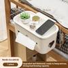 Bedside Storage Basket With Lid, Student Dormitory Bed Head Phone Holder, Space-saving Under-bed Frame