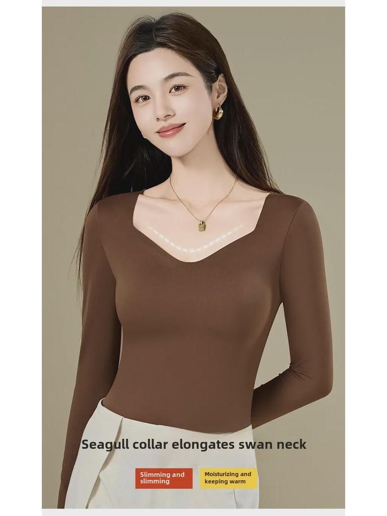 Women's High Elastic Skin-Friendly Warm Hyaluronic Acid Top