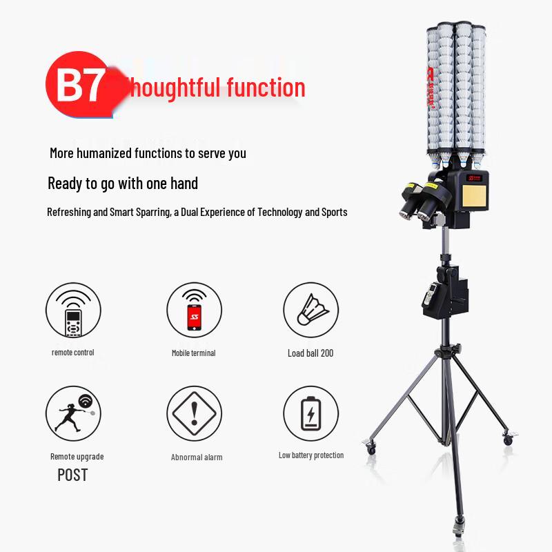 Siboasi Smart Automatic Badminton Serving Machine