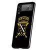 Bosnia And Herzegovina Flag Cover Phone Case For Samsung Galaxy Z Flip 7 6 5 4 3 5G Flip7 Flip6 Flip5 Flip4 Flip3 Black Fundas S