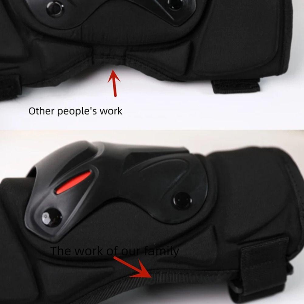 Breathable Motorcycle Kneepad Windproof Elbow Protector Motocross Knee Guard Electric Vehicle