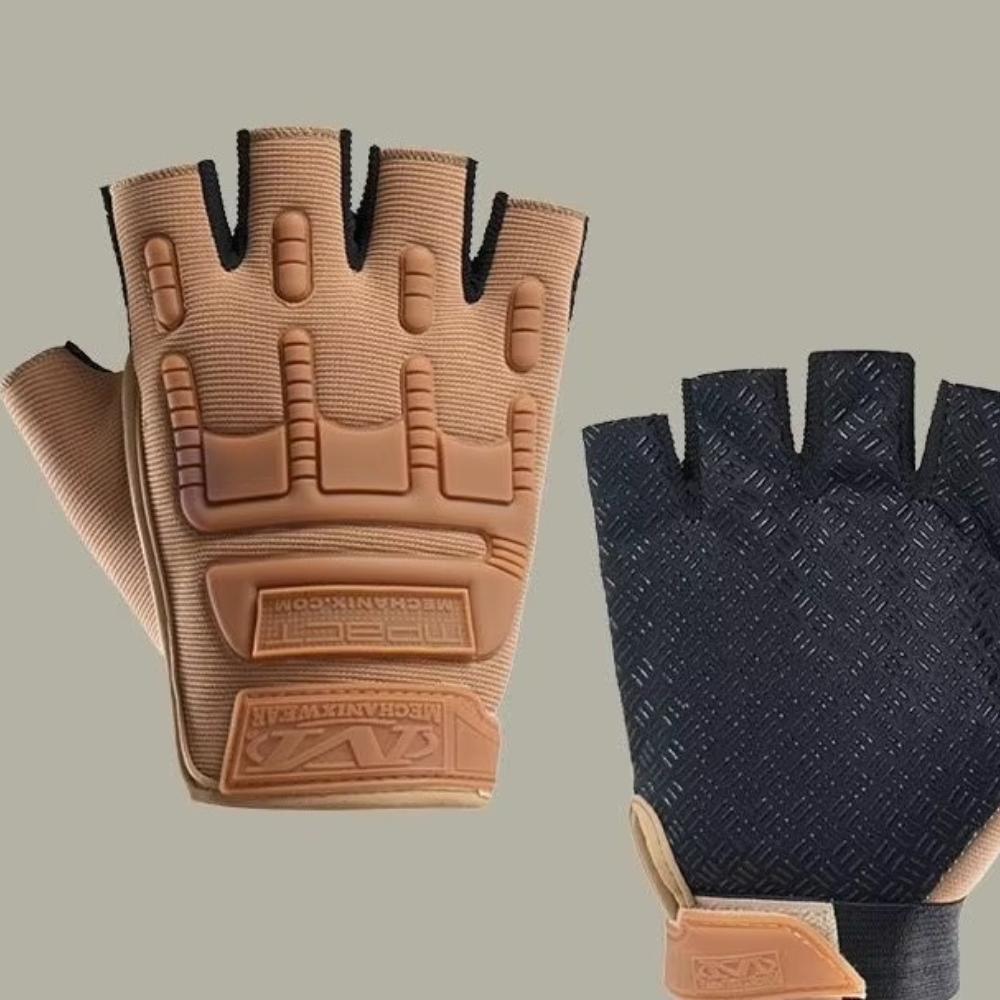 Half Finger Tactical Gloves Silicone Lightweight Winter Unisex Cycling Outdoor Gloves