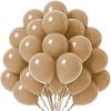 Solid Color 10-Inch Matte Latex Balloon Set for Children's Birthday Decoration
