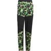 X Bape FW23 Camouflage Patchwork Windproof Elastic Cuff Sports Pants Men Bottoms Black IQ3681