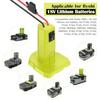A96I-2Set Адаптер Power Wheels Для Аккумулятора Ryobi 18V Комплект Для Преобразования Аккумулятора Power Wheels Для Самодельных RC Игрушек И Робототехники