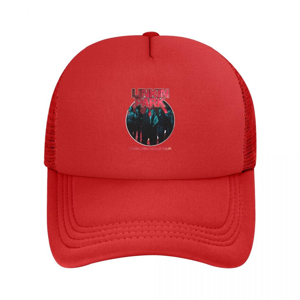 Baseball Caps Linkined Parked From Zero Band Vintage Mesh Hats Sport Casquette Unisex Hats