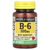 Vitamin B6, 100Mg, 100 Tablets
