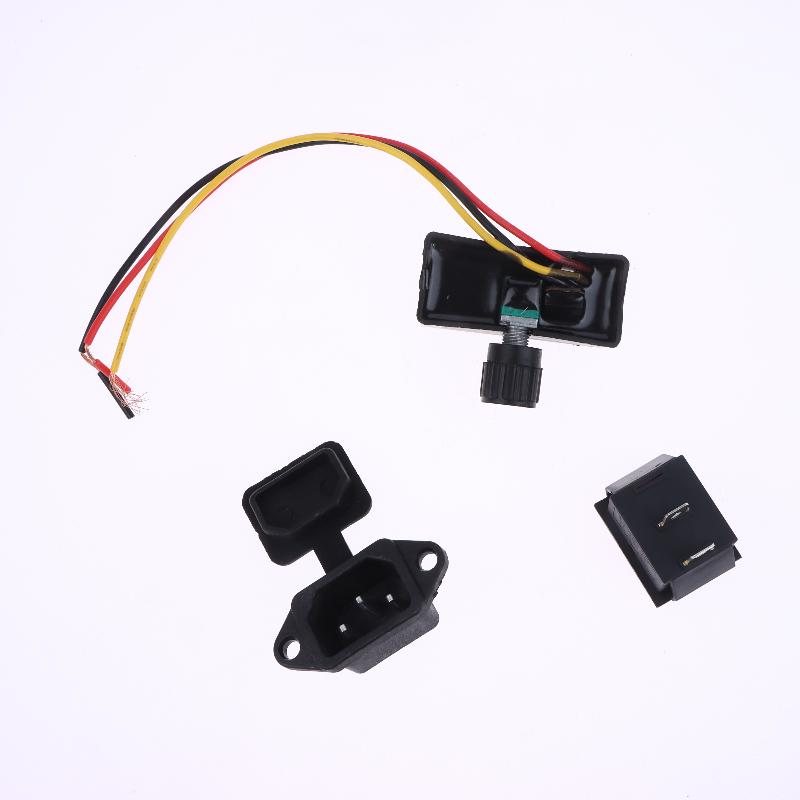 3Pcs/Set Electric Sprayer Charging Accessories Set 12V Speed Adjustment Power Switch Electric Sprayer Accessories