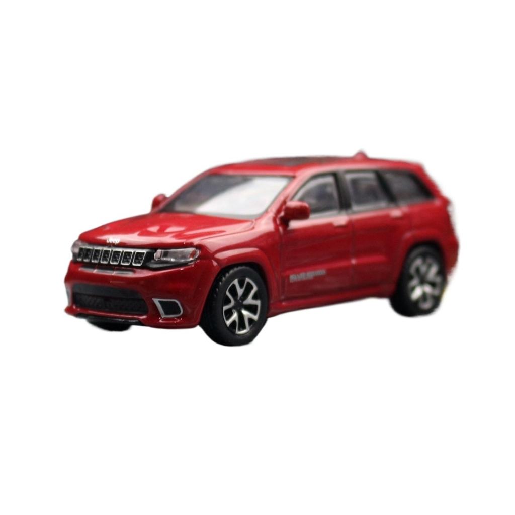 1/64 Jeep Grand Cherokee Trackhawk Miniature 1:64 JKM Toy Car Model SUV Sport Vehicle Free Wheels Diecast Metal Collection Gift