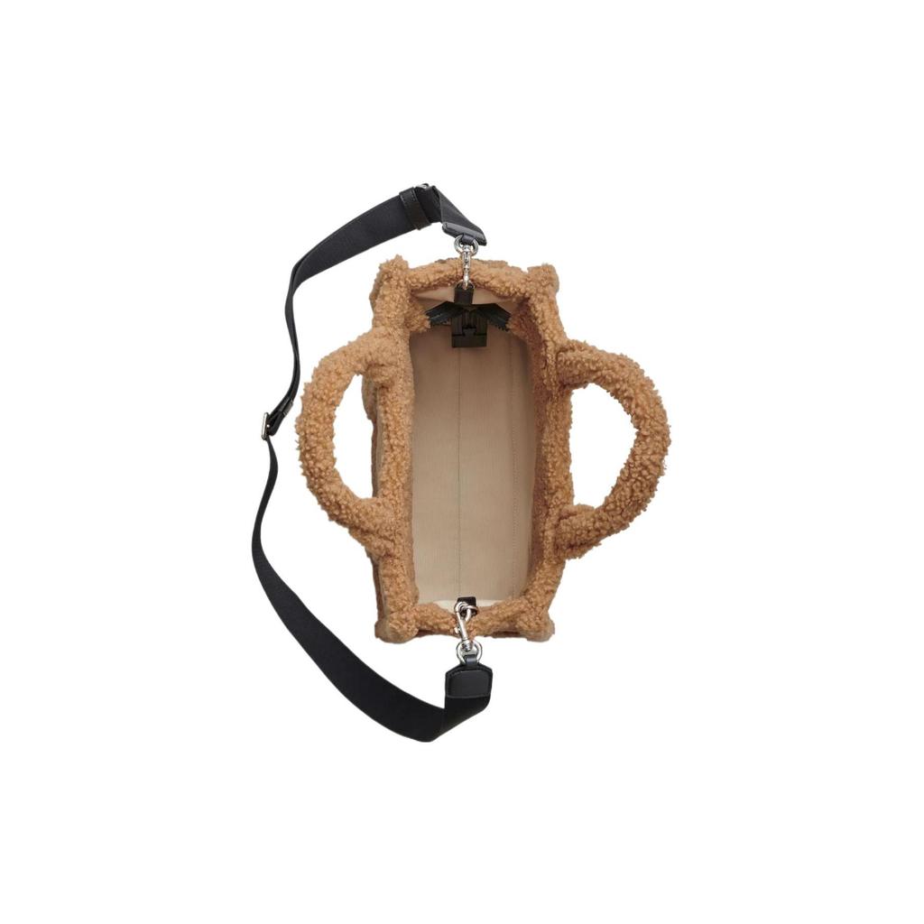 Marc Jacobs Logo Patch Polyester Tote Bag Women tote bags Camel-Brown M0016740-230