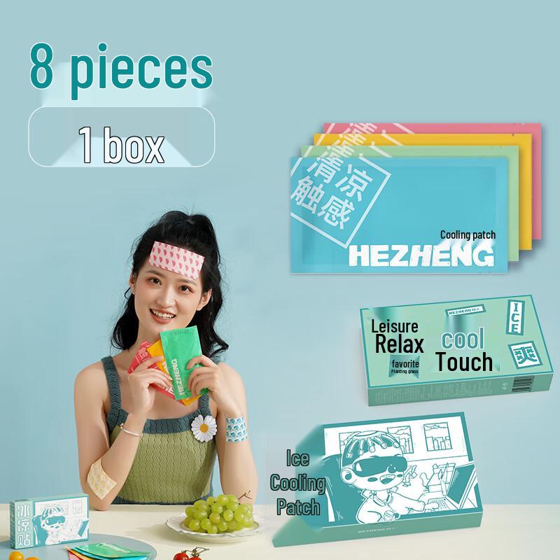 HeZheng Summer Cooling Patches CN plug (adapter included)