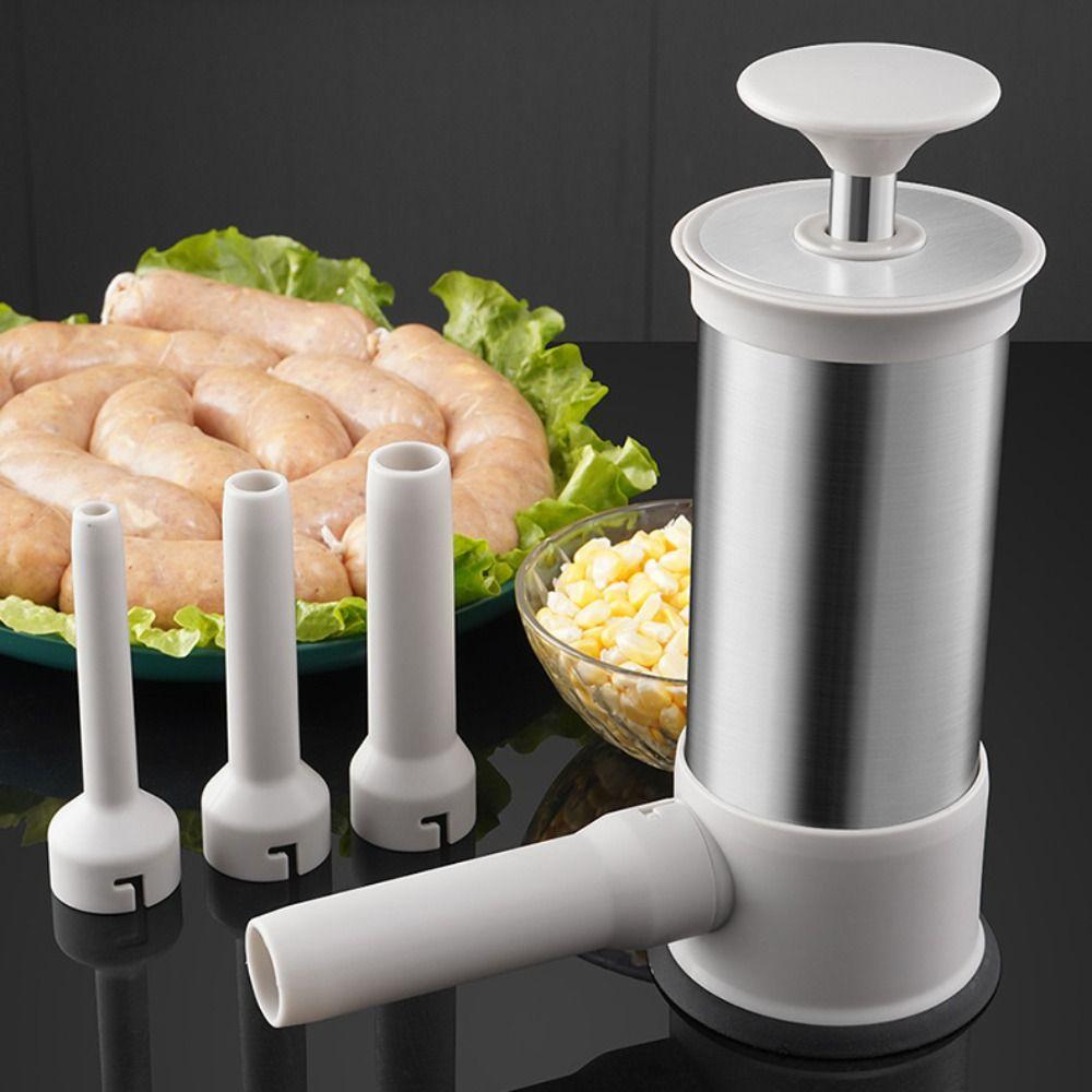 Manual Sausage Maker Press Type Meat Ball Mold Practical Sausage Stuffer  Restaurant