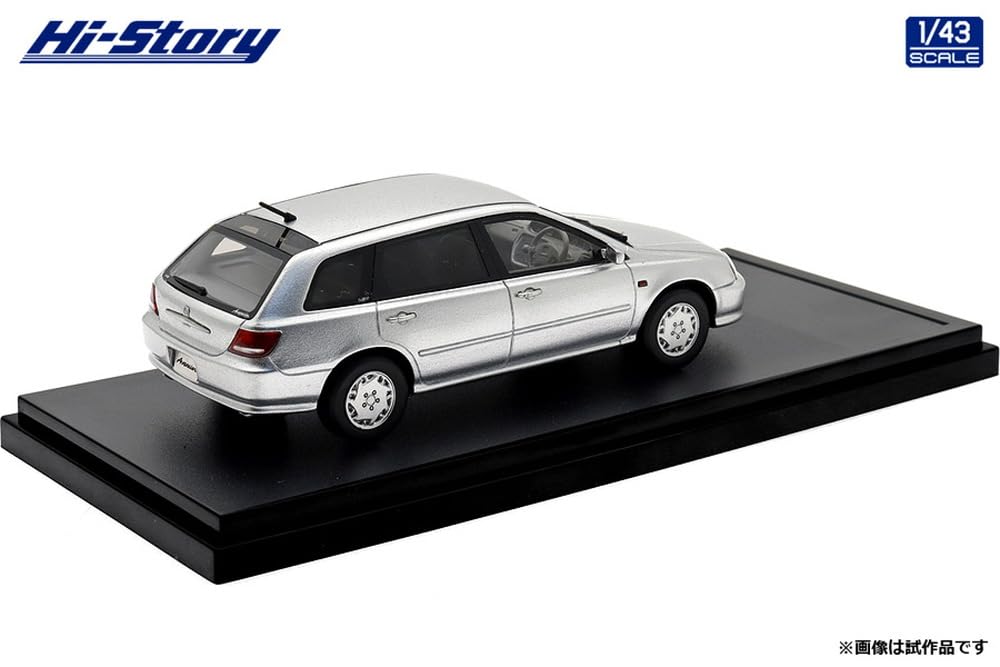 Inter Allied Hi Story Scale Honda Avancier V Satin Silver Metallic Finished Model HS484SL 1/43 (1999)