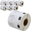 Этикетка совместимая с Brother набор из 8 рулонов для brother [Совместимый Labo] DK-1209 QL-700 / QL-800 / QL-820NWB и т.д.