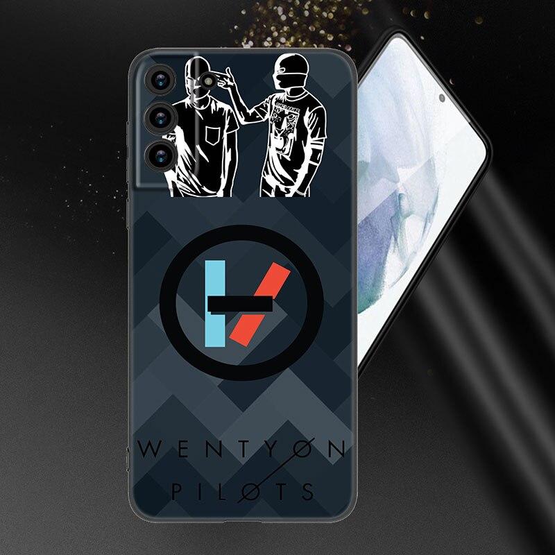Чехол для телефона Twenty One Pilot для Samsung Galaxy S20 S21 FE S22 Ultra S10 Lite S10E S9 S8 Plus S7 Edge, мягкий черный чехол из ТПУ