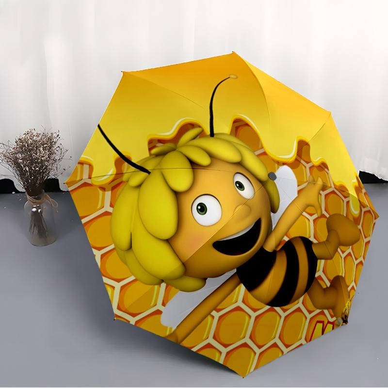 Maya Fashionable Automatic Opening/Closing Folding Umbrella. Portable and Foldable, Ideal for Gift, Travel, and Daily Use.