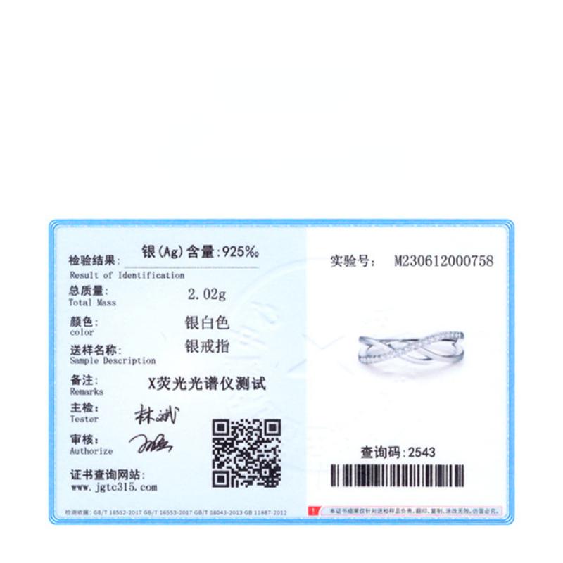 Tancise Classic 925 Sterling Silver Zircon Ring Ladies Jewelry Wedding Promise Party Gift