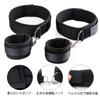 Sexyhot SM Goods SM Restraints Устройство для разведения ног Оковы для ног Ограничительный пояс Оковы для ног Наручники Маска для глаз SM Goods Регулируемый унисекс комплект из 2 предметов