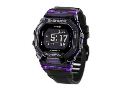 G-SHOCK G-Squad GBD-200SM-1A6DR World Time кварцевые мужские часы цифровые НОВЫЕ