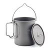 Титановый котелок TOAKS 750 мл с ручкой-дужкой (ТОАКС) POT-750-BH