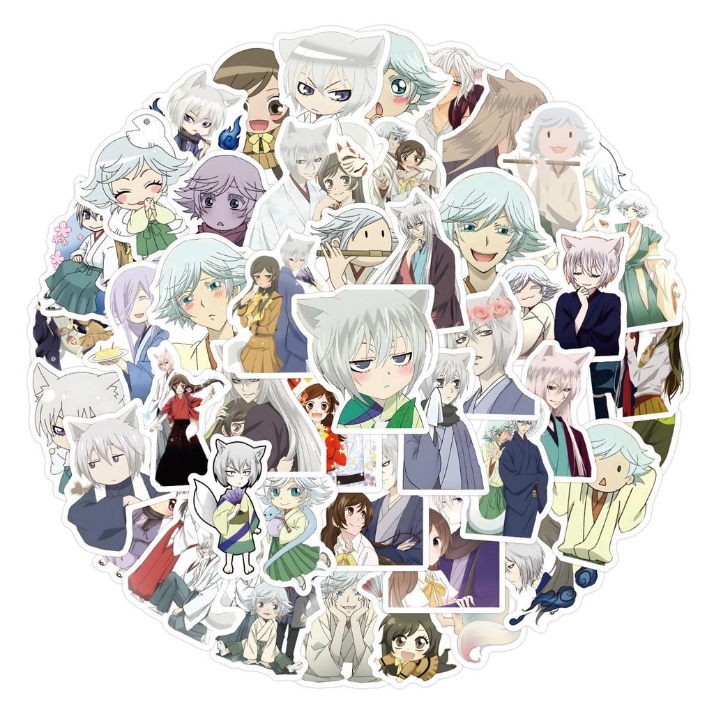 60 Листов Kamisama Kiss Аниме Милые Водонепроницаемые Наклейки для Граффити для Чемоданов и Стаканов для Воды