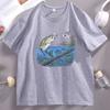 90s Bass River TShirt for Unisex Womens Unisex Graphic Tee Vintage River Wildlife Tee Cotton Short Sleeve T Shirt Summer Tops