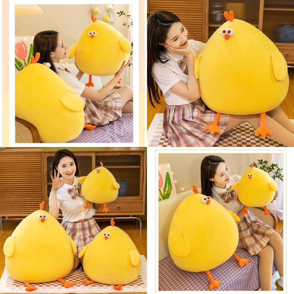 Miniso Мягкая плюшевая игрушка-подушка в виде цыпленка, мягкий и приятный компаньон для всех возрастов