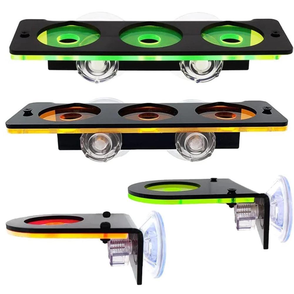 Присоска для аквариума с кораллами, акриловая подставка для кораллов, флуоресцентный кронштейн для фрагментов кораллов, держатель для кораллов