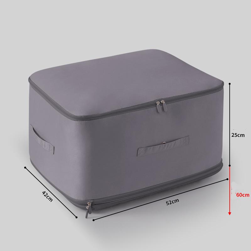 Ультракомпактный органайзер для самостоятельного сжатия, сумка для хранения одежды в спальне на молнии