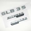 3D ABS Черные Буквы Логотип GLB35 Turbo 4matic Шильдик Значок AMG Наклейка Звезда на Заднюю Часть Автомобиля Для Mercedes Benz GLB35 AMG X247 Аксессуары