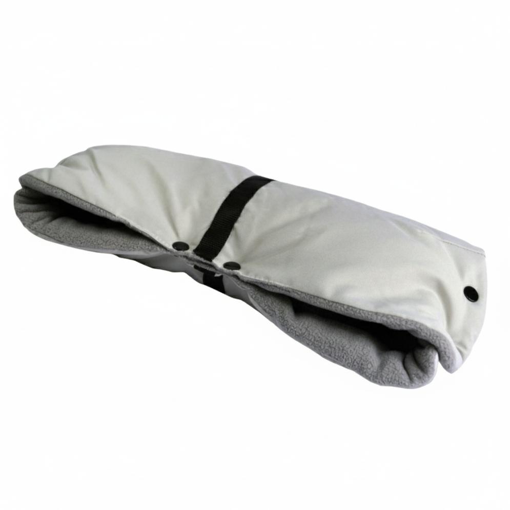 Stroller sleeve, sled hand muff, insulated, winter fleece